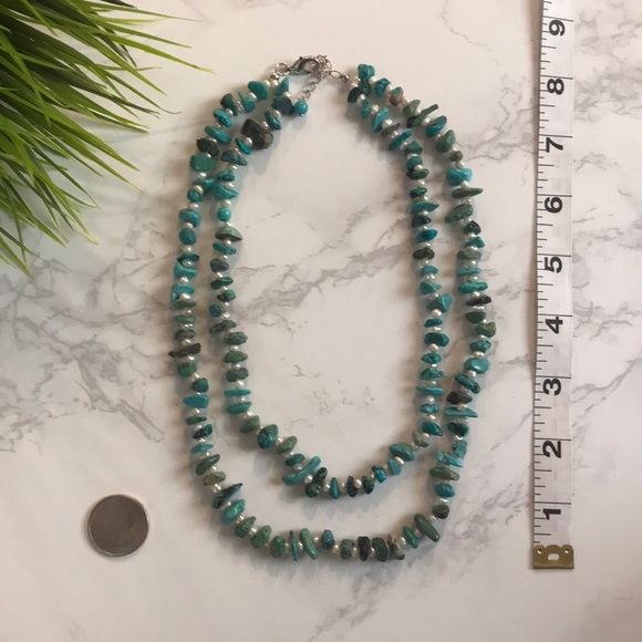 🆕Genuine Turquoise Necklace & Earrings - Picture 5 of 5